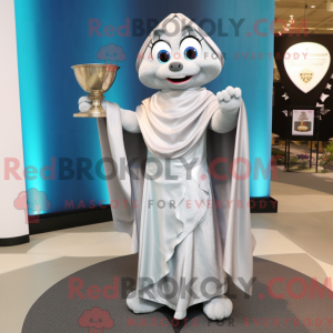 Sølv Hourglass maskot...