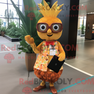 Rust Pineapple Maskottchen...
