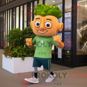 Postava maskota Tan Spinach...