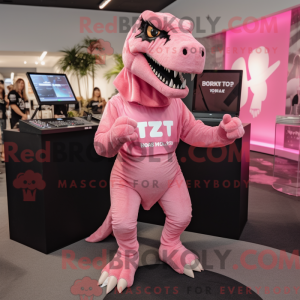 Disfraz de mascota Pink T...