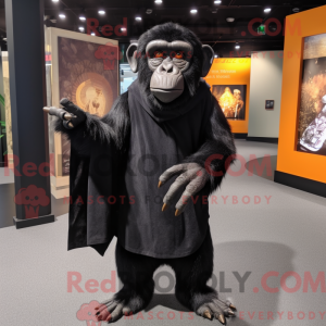 Black Chimpanzee mascot...