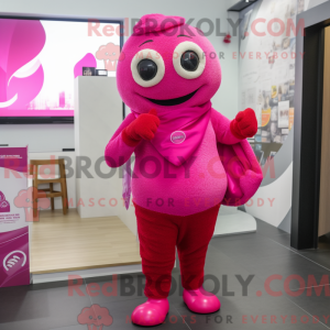 Disfraz de mascota Magenta...