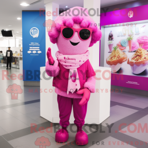 Magenta Ice Cream...