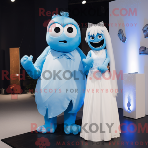 Blue Ice mascotte kostuum...