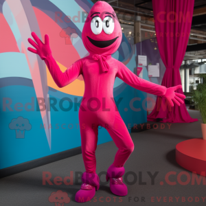 Postava maskota Magenta...