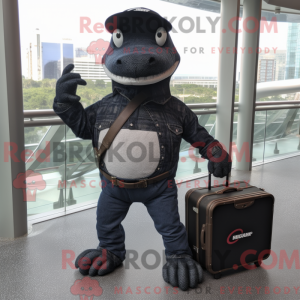 Black Titanoboa mascot...