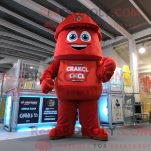 Red Candy maskot kostym...