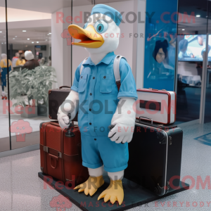 Sky Blue Moscovy Duck...