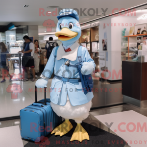 Sky Blue Moscovy Duck...