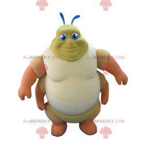 Mascotte de chenille de mille pattes. Mascotte d'insecte -