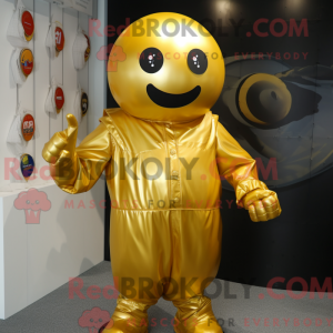 Gold Human Cannon Ball...