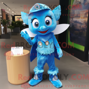 Postava maskota Blue Tooth...