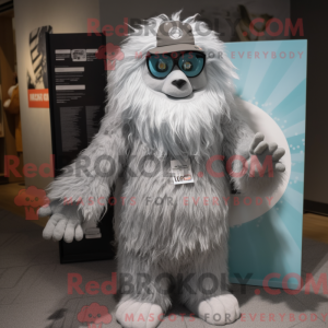 Costume de mascotte de yéti...