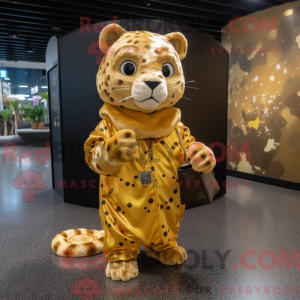 Máscara de gaivota-leopardo...