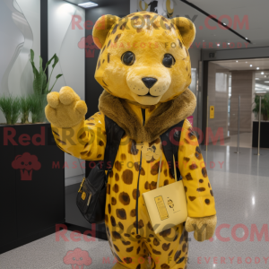 Disfraz de mascota Leopardo...