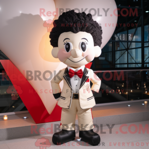 Cream Arrow Of Love mascot...
