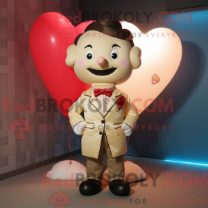 Cream Arrow Of Love mascot...