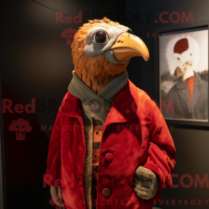 Røde Perlehøns maskot...