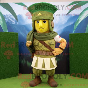 Postava maskota Olive Roman...