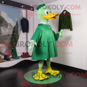 Figura de máscara de pato...