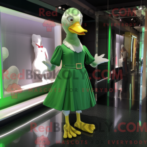 Maskottchenkostüm Grüne...