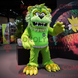 Lime Green Sabeltandtijger...