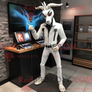 White Gazelle mascot...