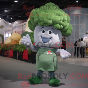 Sølv Broccoli maskot...