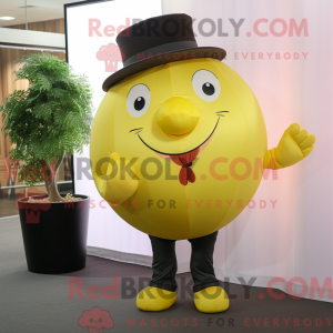 Lemon Yellow Cherry mascot...