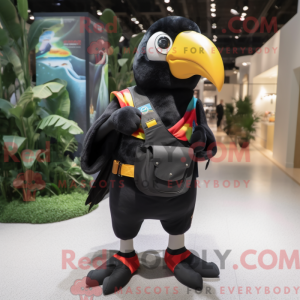 Figura de máscara de tucano...