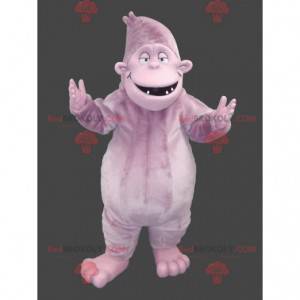 Bunter Yeti des lila Gorillamaskottchens - Redbrokoly.com