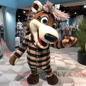 Costume mascotte de zèbre...