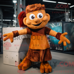 A máscara do Rust Acrobat...