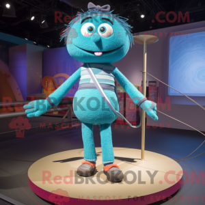 Teal Tightrope Walker...
