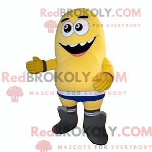 Costume mascotte de Gold...