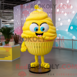 Citroengeel Cupcake...