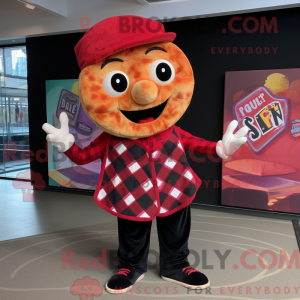 Máscara de fatia de pizza...