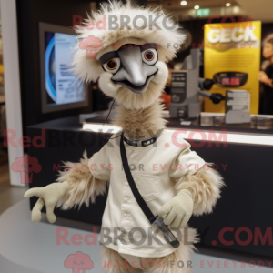 Costume mascotte d émeu...