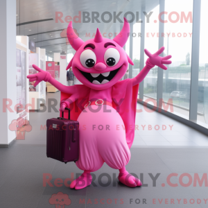Maskottchenkostüm Pink...