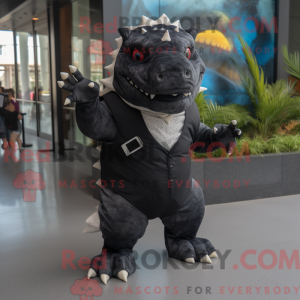 Svart Ankylosaurus...