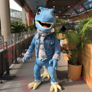 Disfraz de mascota Sky Blue...