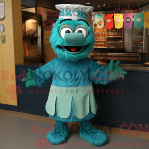 Postava maskota Teal...