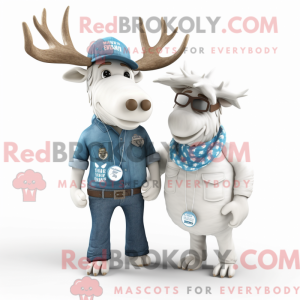White Elk maskot...