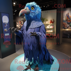 Blue Crow-mascottekostuum...
