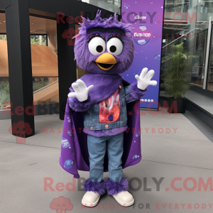 Purple Momentum mascot...