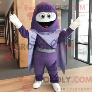 Costume de mascotte Purple...