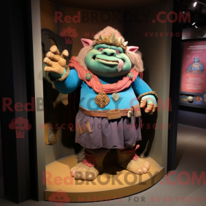 Ogre-mascottekostuum...