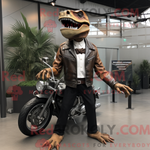 T Rex maskotdraktfigur...