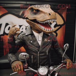T Rex maskotdraktfigur...