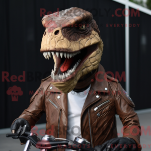 T Rex maskotdraktfigur...